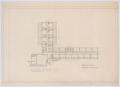 Technical Drawing: Elementary School Building Proposal, Seminole, Texas: Floor Plan