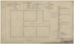 Primary view of object titled 'Iraan High School Addition: Foundation Plan'.