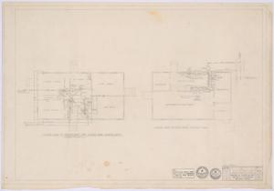 Primary view of object titled 'Silver Peak School Alterations, Silver, Texas: Floor Plans'.