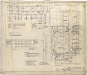 Primary view of object titled 'Hermleigh High School: Floor Plan'.