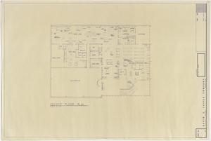 Primary view of object titled 'Abilene Public Library, Abilene, Texas: Second Floor Plan'.