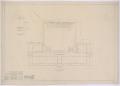 Thumbnail image of item number 2 in: 'Grade School, Knox City, Texas: Foundation Plan'.