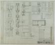 Technical Drawing: School Building, Kermit, Texas: Lockers and Transom