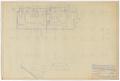 Technical Drawing: Sterling County Courthouse: Foundation Plan
