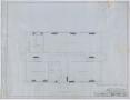 Technical Drawing: High School, Knox City, Texas: First Story Heating Plan