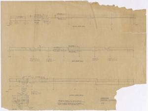 Primary view of object titled 'High School Gymnasium Proposal, Ozona, Texas: Walls'.