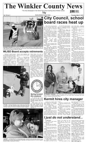 Primary view of object titled 'The Winkler County News (Kermit, Tex.), Vol. 78, No. 9, Ed. 1 Thursday, March 7, 2013'.