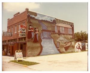 Primary view of object titled '[Murals in Downtown Port Arthur]'.