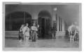 Photograph: [People Standing in Flood Waters]