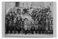 Primary view of [Boy Scouts on Church Steps]
