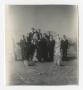 Photograph: [Photograph of Group in Cemetery]