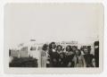 Primary view of [Photograph of Women and Bus]