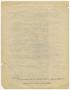 Thumbnail image of item number 2 in: '[Constitution for the McMurry Chanters]'.