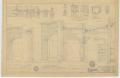 Technical Drawing: Big Lake High School Gymnasium: Details of the Gym's Entrance