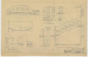 Primary view of object titled 'Big Lake High School Gymnasium: Voided Bleacher Plans'.