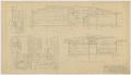 Technical Drawing: High School Building, Blackwell, Texas: Building Sections