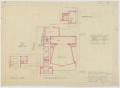 Technical Drawing: School Building, Big Lake, Texas: Auditorium Band Room Plan