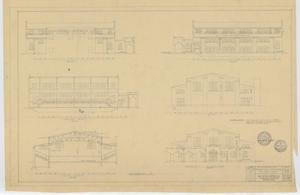 Primary view of object titled 'Big Lake High School Gymnasium: Elevations and Cross Sections'.