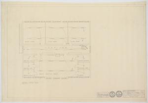 Primary view of object titled 'School Building Alterations, Big Lake, Texas: Second Floor Plan'.