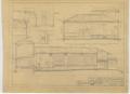 Technical Drawing: School Improvements, Blanket, Texas: Sections