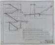 Technical Drawing: High School Building, Archer City, Texas: Staircase Details