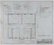 Technical Drawing: Elementary School Building, Anson, Texas: First Floor Plan