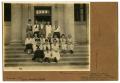 Photograph: [High School Students at Gates Memorial Library]