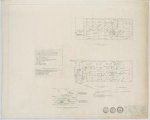 Primary view of object titled 'First Christian Church Educational Building, Abilene, Texas: Floor Plans'.