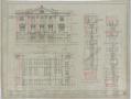 Technical Drawing: First Christian Church, Abilene, Texas: Elevations and Details