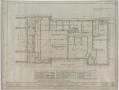 Technical Drawing: First Christian Church, Abilene, Texas: Ground Floor Plan