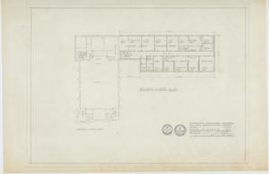 Primary view of object titled 'First Presbyterian Church Educational Building, Abilene, Texas: Second Floor Plan'.