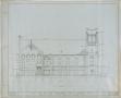 Thumbnail image of item number 1 in: 'First Presbyterian Church, Abilene, Texas: South Side Elevation'.
