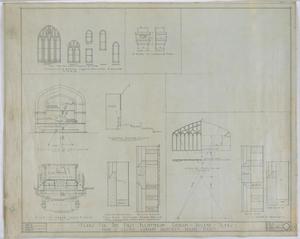 Primary view of object titled 'First Presbyterian Church, Abilene, Texas: Miscellaneous Details'.