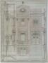 Technical Drawing: First Christian Church, Abilene, Texas: Sections and Elevations