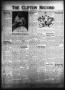 Newspaper: The Clifton Record (Clifton, Tex.), Vol. 58, No. 10, Ed. 1 Friday, Ap…