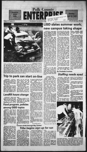 Primary view of object titled 'Polk County Enterprise (Livingston, Tex.), Vol. 117, No. 31, Ed. 1 Sunday, April 18, 1999'.