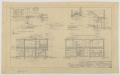 Technical Drawing: Moore Residence, Hamlin, Texas: House Sections and Cove Details