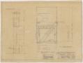 Technical Drawing: Grace Hotel Additions, Abilene, Texas: Passenger Elevator Plan