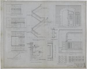 Primary view of object titled 'Ballinger High School: Staircase Details'.