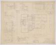 Thumbnail image of item number 1 in: 'Frost Residence, Eastland, Texas: Second Floor Plan'.