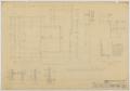 Technical Drawing: Caton Residence, Eastland, Texas: Foundation and Footing Plan