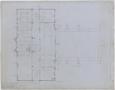 Thumbnail image of item number 2 in: 'Ballinger High School: Third Story Mechanical Plan'.