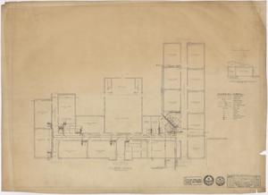 Primary view of object titled 'Big Lake Elementary School: Plumbing Plan'.