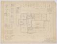 Primary view of Frost Residence, Eastland, Texas: First Floor Plan