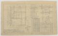 Thumbnail image of item number 2 in: 'Moore Residence, Hamlin, Texas: Foundation Plan and Details'.