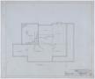 Primary view of Abercrombie Residence, Archer City, Texas: Basement Plans