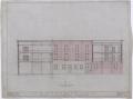 Technical Drawing: Grace Hotel Additions, Abilene, Texas: Section A-A