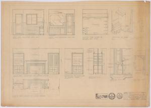 Primary view of object titled 'Brooks Residence, Breckenridge, Texas: Elevations and Sections'.
