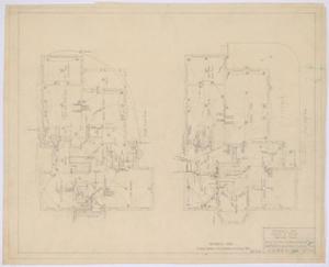Primary view of object titled 'Frost Residence, Eastland, Texas: Mechanical Plans'.