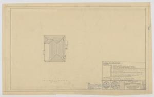 Primary view of object titled 'Moore Residence, Hamlin, Texas: Plot Plan and Index'.